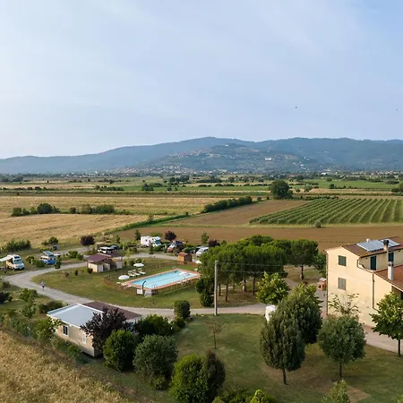 Kamp alanı Mobile Margherita Agricamping Spineta Cortona