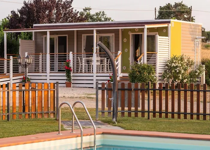 Kamp alanı Mobile Margherita Agricamping Spineta *