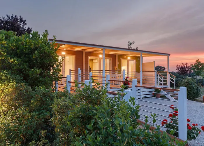 Mobile Margherita Agricamping Spineta Kamp alanı *